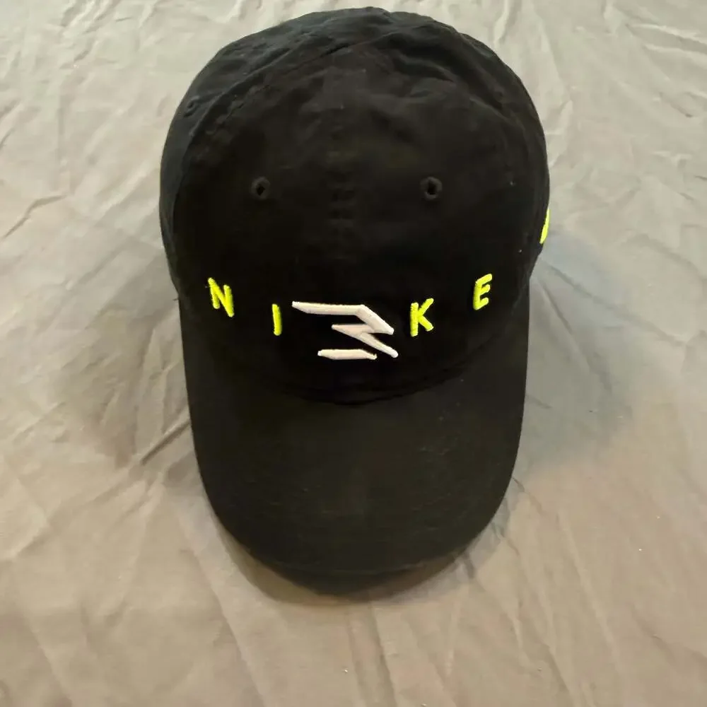 Nike 3BRAND by Russell Wilson Youth Black Dual Logo Adjustable Hat